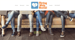 Desktop Screenshot of flirtingwithsocial.com